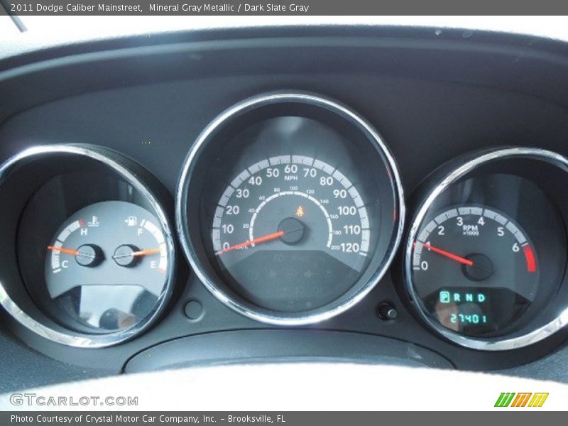 Mineral Gray Metallic / Dark Slate Gray 2011 Dodge Caliber Mainstreet