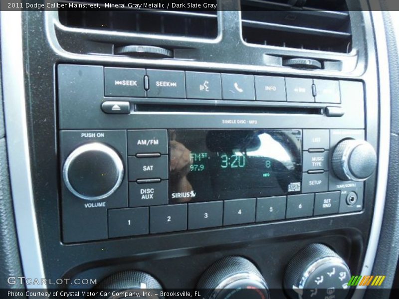 Mineral Gray Metallic / Dark Slate Gray 2011 Dodge Caliber Mainstreet