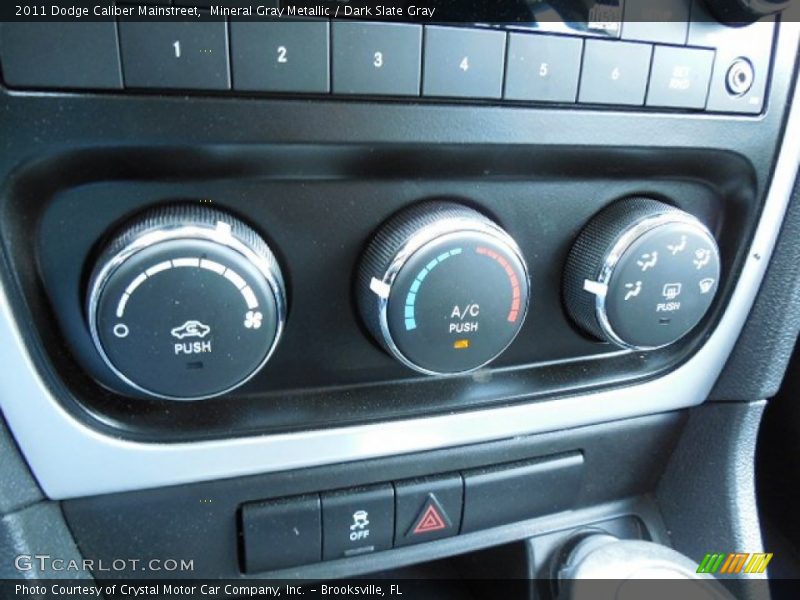Mineral Gray Metallic / Dark Slate Gray 2011 Dodge Caliber Mainstreet
