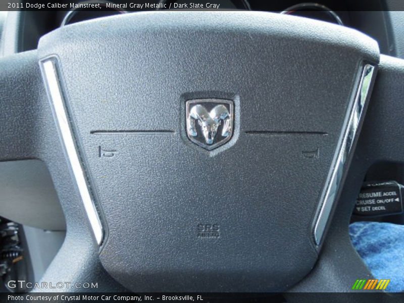 Mineral Gray Metallic / Dark Slate Gray 2011 Dodge Caliber Mainstreet