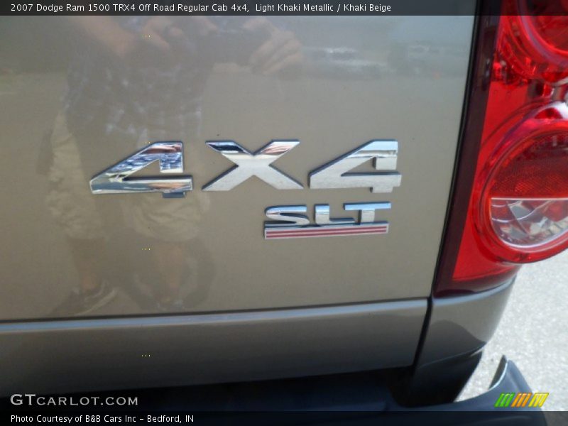 Light Khaki Metallic / Khaki Beige 2007 Dodge Ram 1500 TRX4 Off Road Regular Cab 4x4