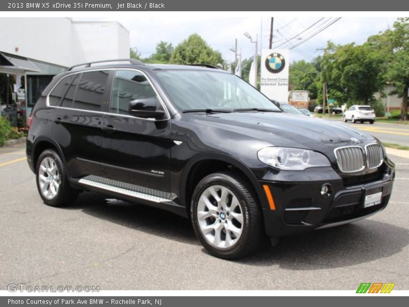 Jet Black / Black 2013 BMW X5 xDrive 35i Premium