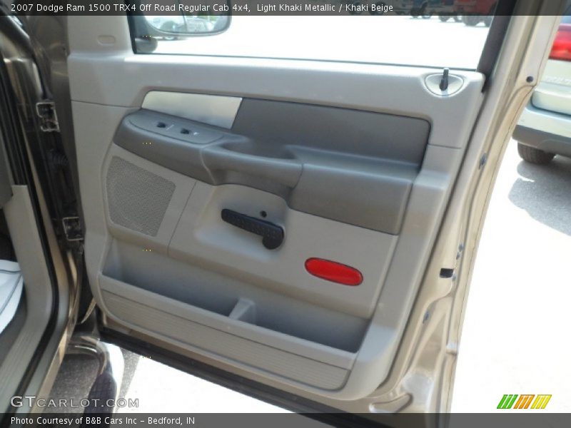 Light Khaki Metallic / Khaki Beige 2007 Dodge Ram 1500 TRX4 Off Road Regular Cab 4x4