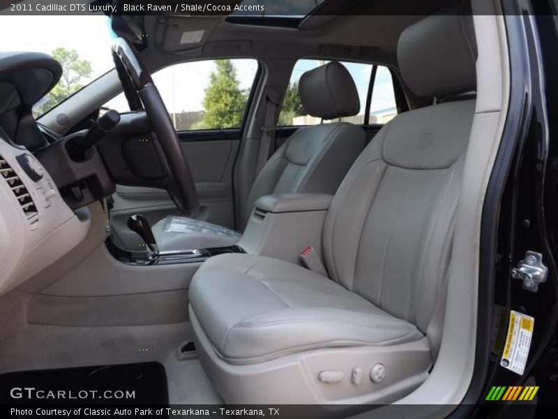 Black Raven / Shale/Cocoa Accents 2011 Cadillac DTS Luxury