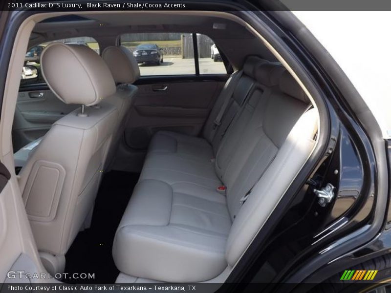 Black Raven / Shale/Cocoa Accents 2011 Cadillac DTS Luxury