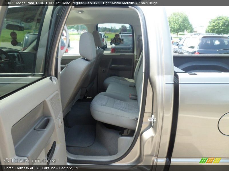 Light Khaki Metallic / Khaki Beige 2007 Dodge Ram 1500 TRX4 Off Road Regular Cab 4x4