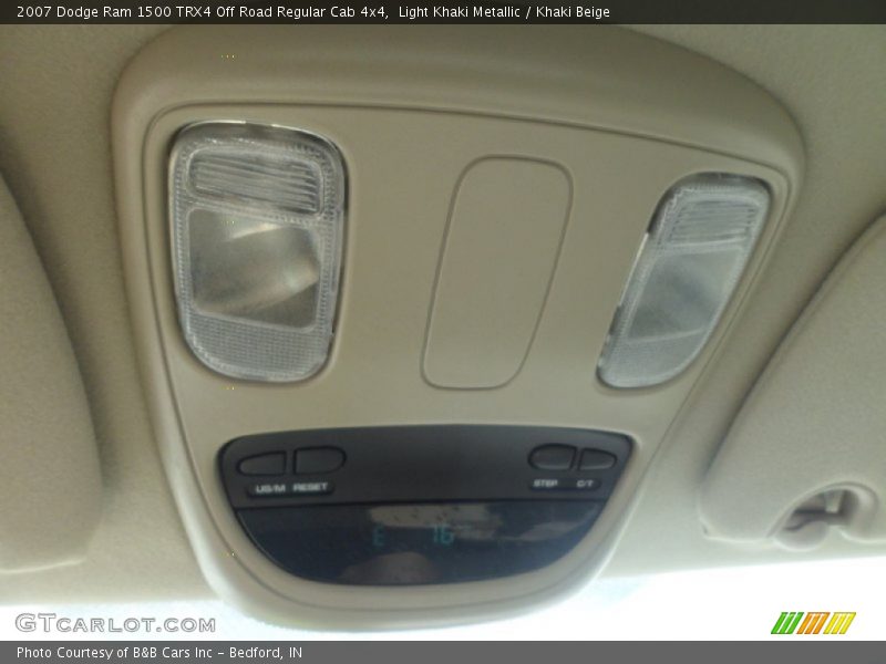 Light Khaki Metallic / Khaki Beige 2007 Dodge Ram 1500 TRX4 Off Road Regular Cab 4x4