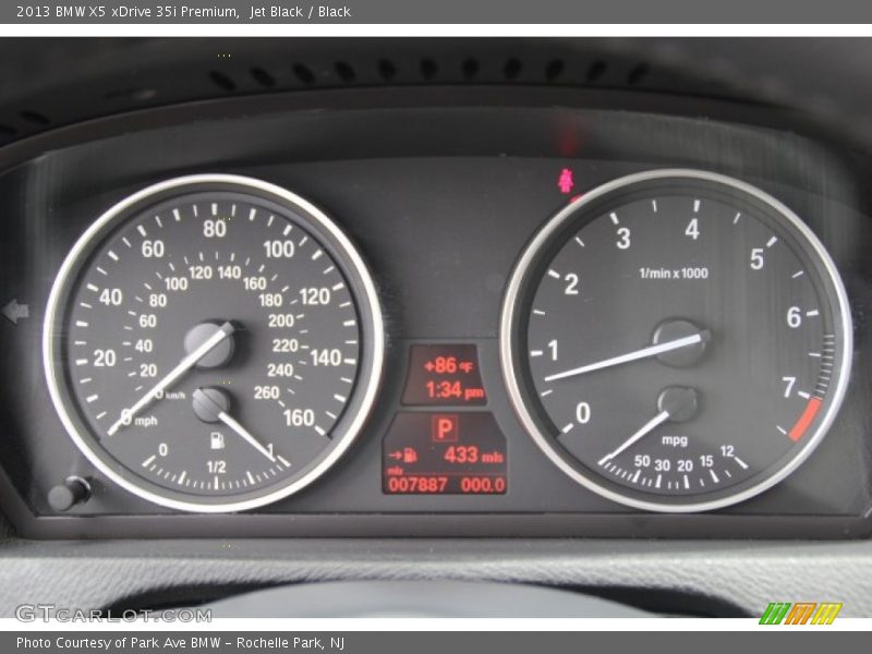 Jet Black / Black 2013 BMW X5 xDrive 35i Premium