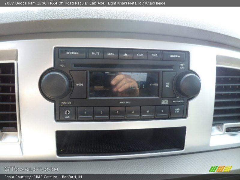 Light Khaki Metallic / Khaki Beige 2007 Dodge Ram 1500 TRX4 Off Road Regular Cab 4x4