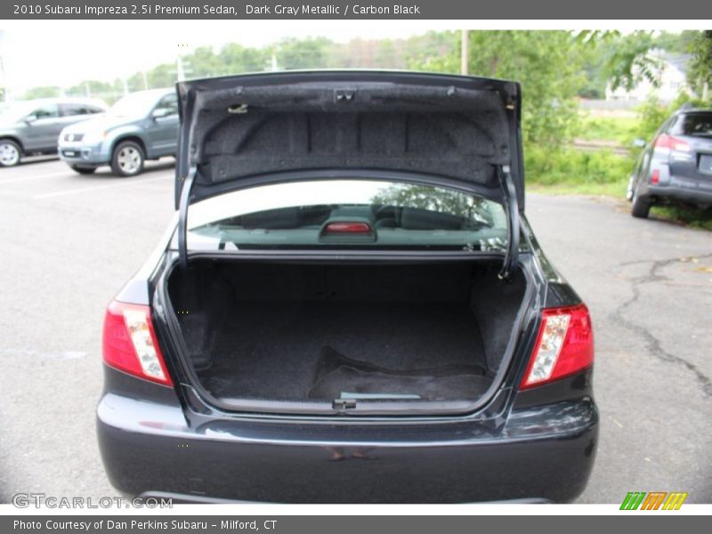 Dark Gray Metallic / Carbon Black 2010 Subaru Impreza 2.5i Premium Sedan