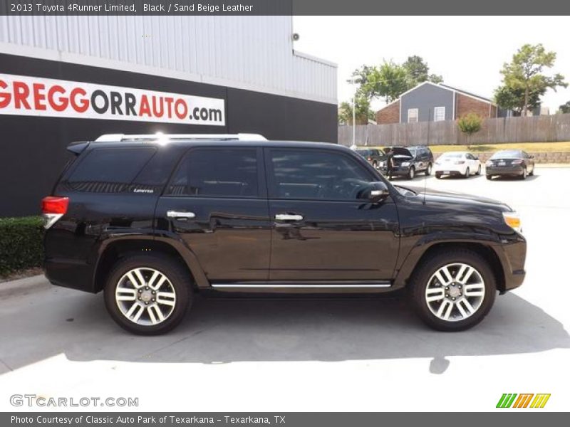 Black / Sand Beige Leather 2013 Toyota 4Runner Limited