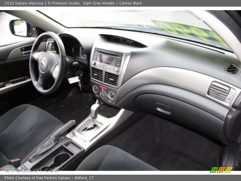 Dark Gray Metallic / Carbon Black 2010 Subaru Impreza 2.5i Premium Sedan