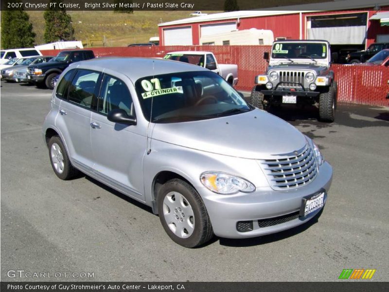 Bright Silver Metallic / Pastel Slate Gray 2007 Chrysler PT Cruiser