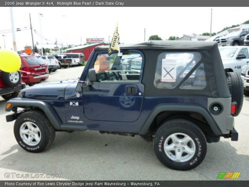 Midnight Blue Pearl / Dark Slate Gray 2006 Jeep Wrangler X 4x4