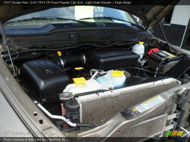 Light Khaki Metallic / Khaki Beige 2007 Dodge Ram 1500 TRX4 Off Road Regular Cab 4x4