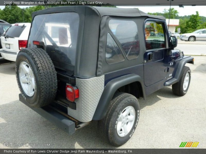 Midnight Blue Pearl / Dark Slate Gray 2006 Jeep Wrangler X 4x4