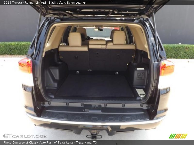Black / Sand Beige Leather 2013 Toyota 4Runner Limited