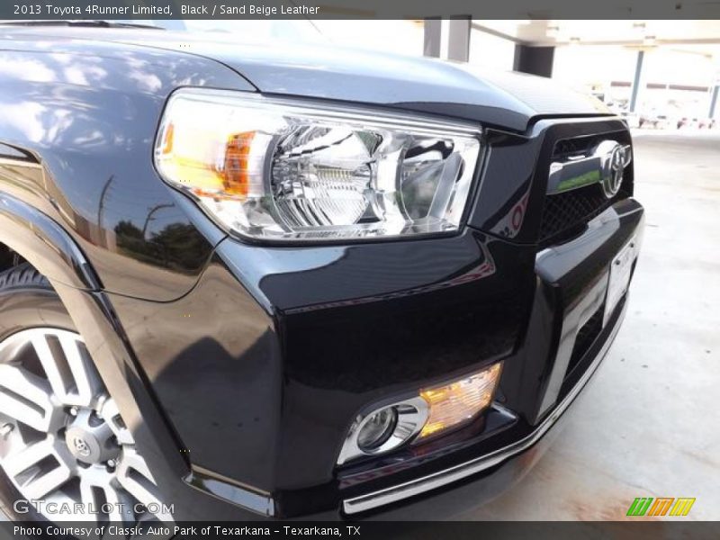 Black / Sand Beige Leather 2013 Toyota 4Runner Limited