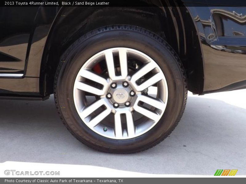 Black / Sand Beige Leather 2013 Toyota 4Runner Limited
