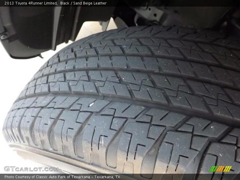 Black / Sand Beige Leather 2013 Toyota 4Runner Limited