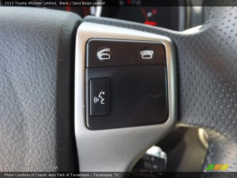 Black / Sand Beige Leather 2013 Toyota 4Runner Limited