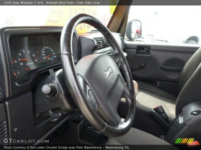 Midnight Blue Pearl / Dark Slate Gray 2006 Jeep Wrangler X 4x4