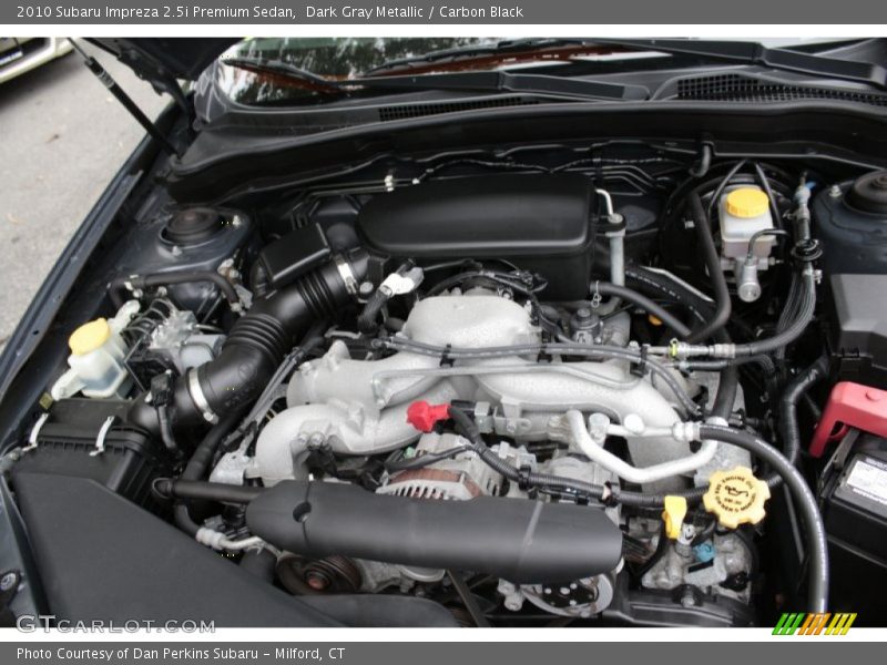 Dark Gray Metallic / Carbon Black 2010 Subaru Impreza 2.5i Premium Sedan