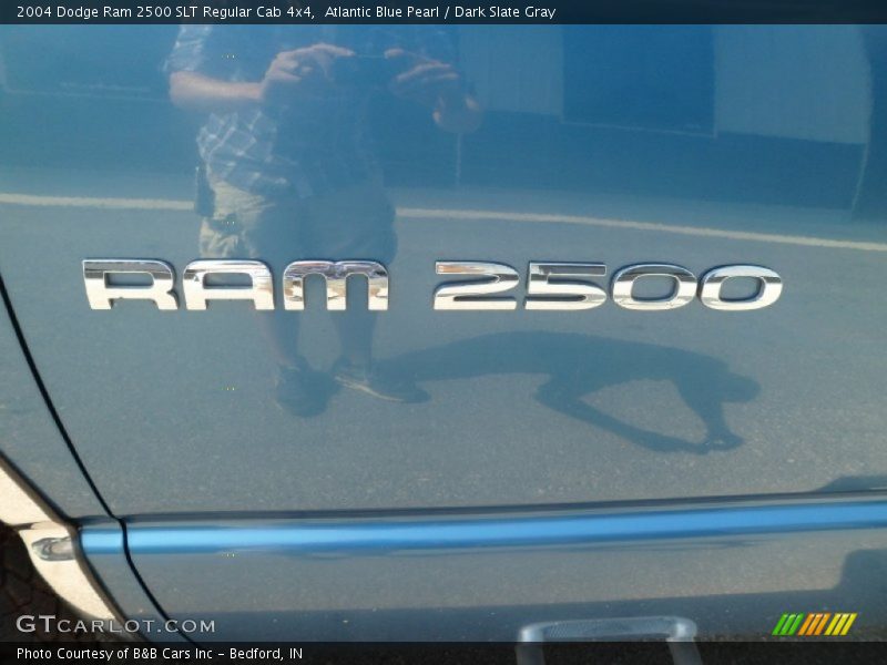 Atlantic Blue Pearl / Dark Slate Gray 2004 Dodge Ram 2500 SLT Regular Cab 4x4