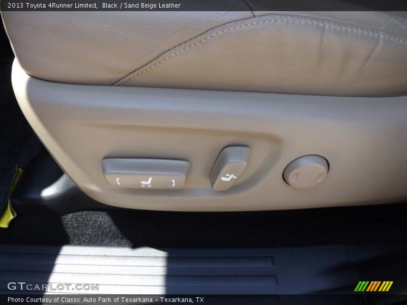 Black / Sand Beige Leather 2013 Toyota 4Runner Limited