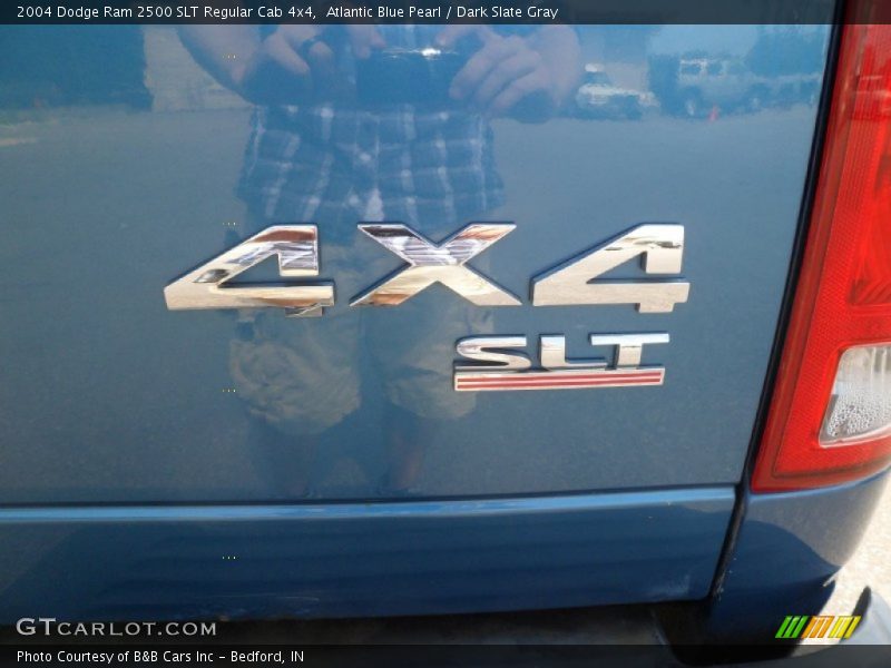 Atlantic Blue Pearl / Dark Slate Gray 2004 Dodge Ram 2500 SLT Regular Cab 4x4