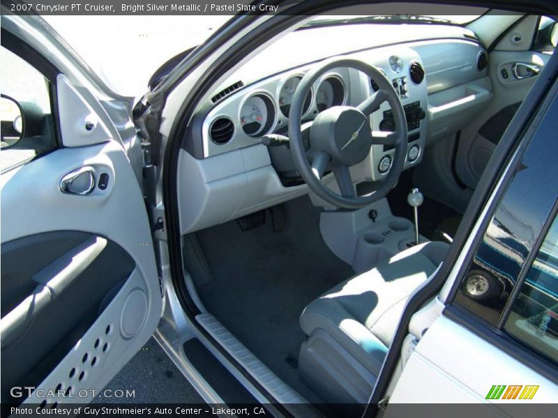 Bright Silver Metallic / Pastel Slate Gray 2007 Chrysler PT Cruiser