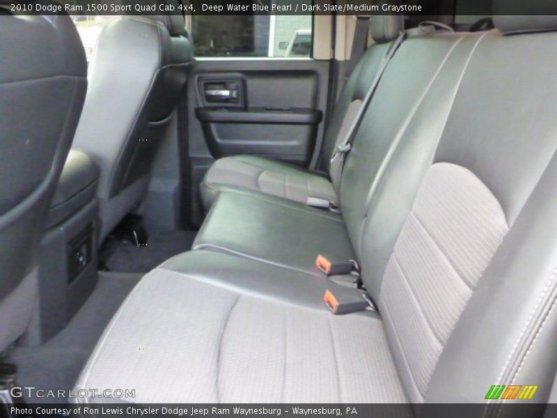 Deep Water Blue Pearl / Dark Slate/Medium Graystone 2010 Dodge Ram 1500 Sport Quad Cab 4x4