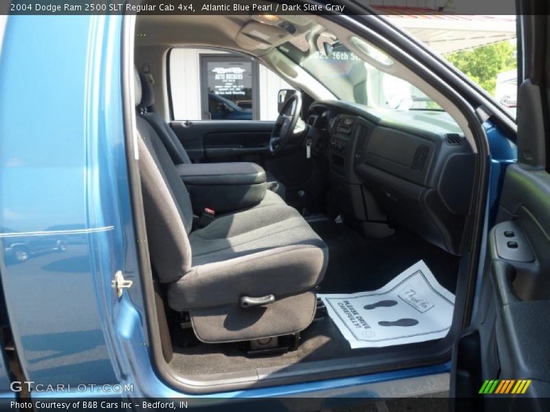 Atlantic Blue Pearl / Dark Slate Gray 2004 Dodge Ram 2500 SLT Regular Cab 4x4