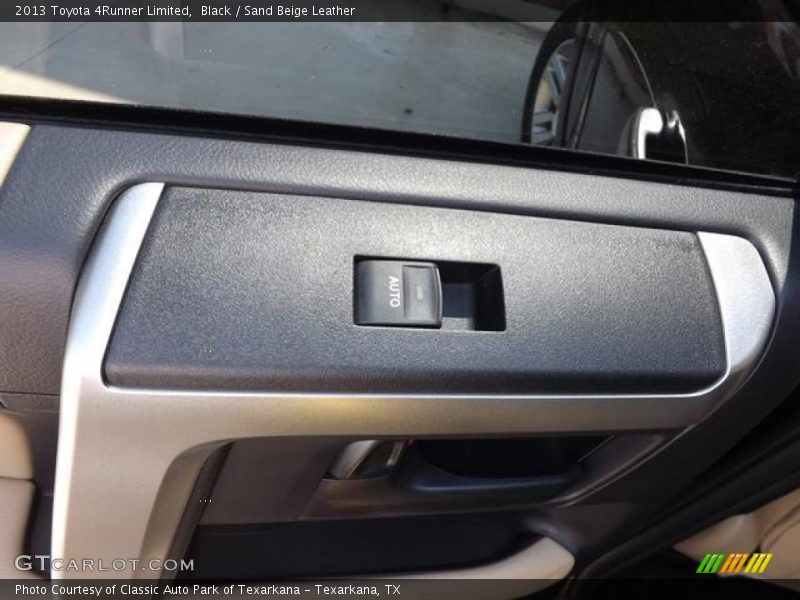 Black / Sand Beige Leather 2013 Toyota 4Runner Limited