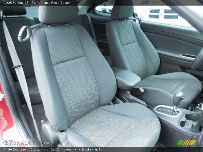 Performance Red / Ebony 2008 Pontiac G5