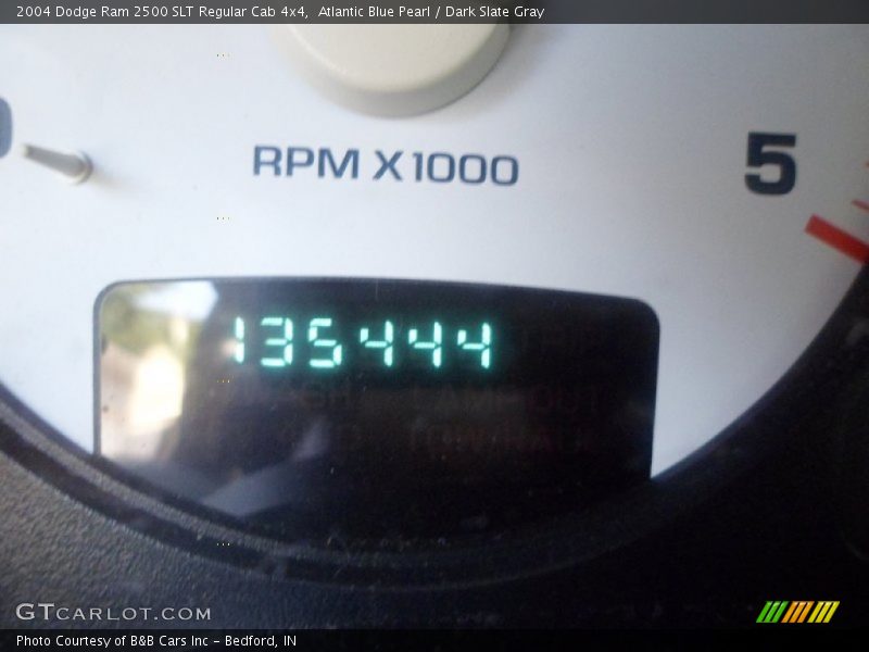 Atlantic Blue Pearl / Dark Slate Gray 2004 Dodge Ram 2500 SLT Regular Cab 4x4