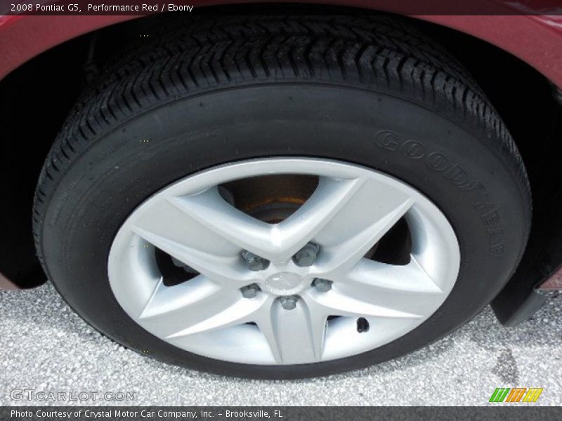 Performance Red / Ebony 2008 Pontiac G5