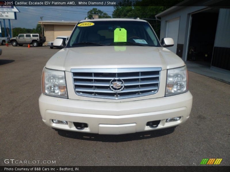 White Diamond / Shale 2005 Cadillac Escalade ESV Platinum AWD