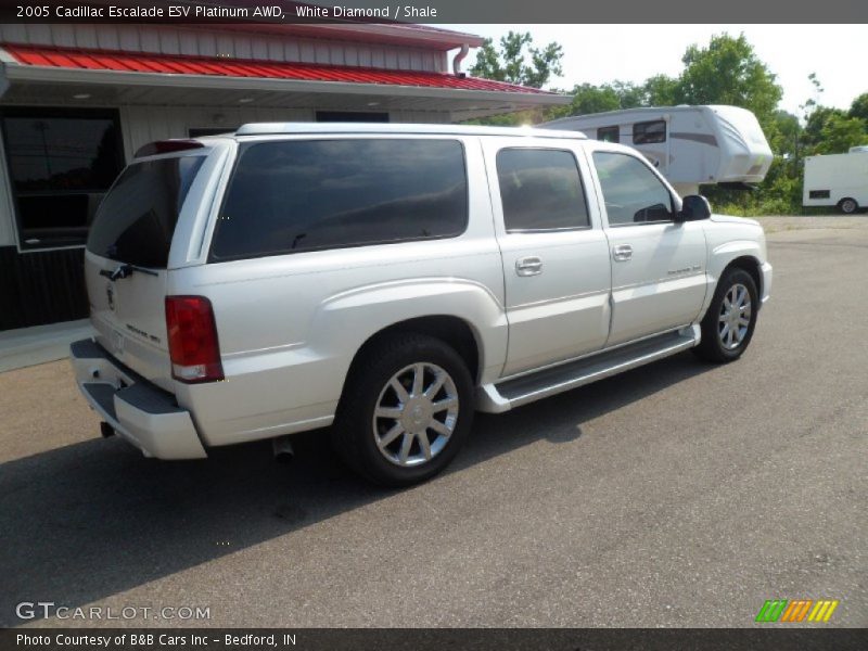 White Diamond / Shale 2005 Cadillac Escalade ESV Platinum AWD