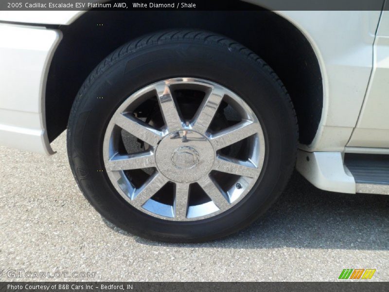 White Diamond / Shale 2005 Cadillac Escalade ESV Platinum AWD