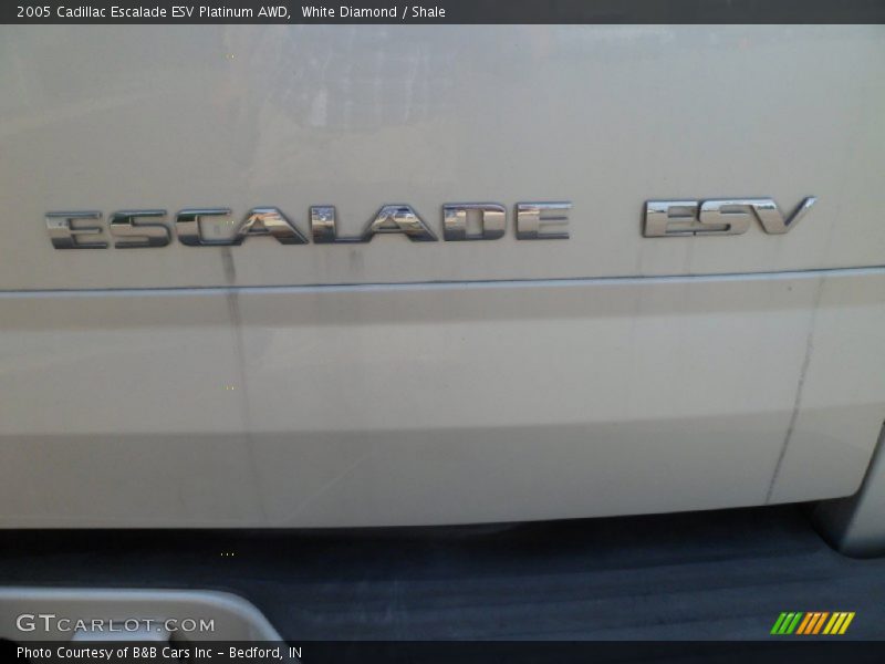 White Diamond / Shale 2005 Cadillac Escalade ESV Platinum AWD