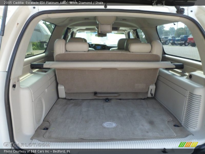 White Diamond / Shale 2005 Cadillac Escalade ESV Platinum AWD