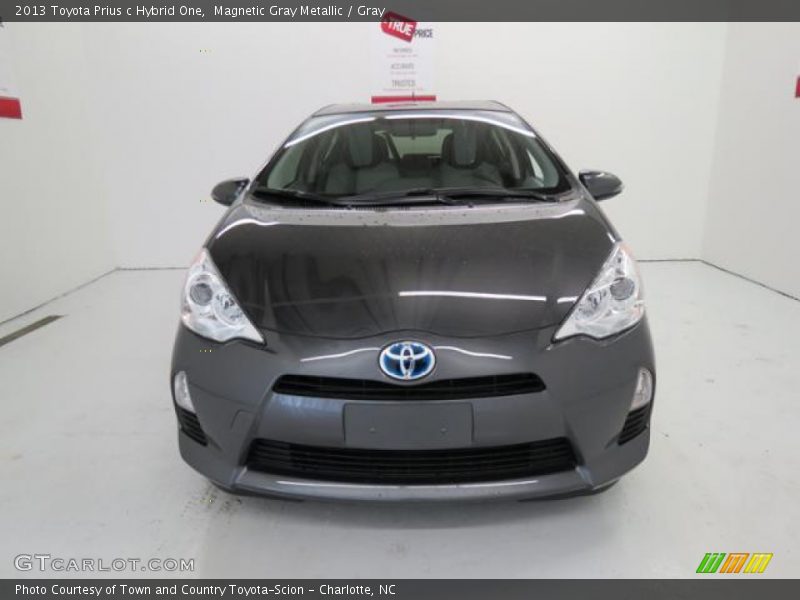 Magnetic Gray Metallic / Gray 2013 Toyota Prius c Hybrid One