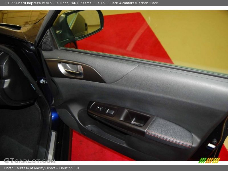 WRX Plasma Blue / STi Black Alcantara/Carbon Black 2012 Subaru Impreza WRX STi 4 Door