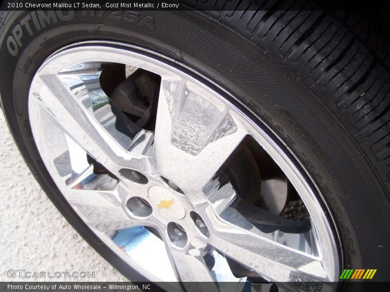 Gold Mist Metallic / Ebony 2010 Chevrolet Malibu LT Sedan