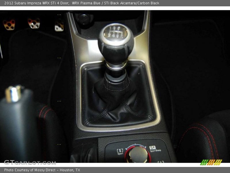 WRX Plasma Blue / STi Black Alcantara/Carbon Black 2012 Subaru Impreza WRX STi 4 Door