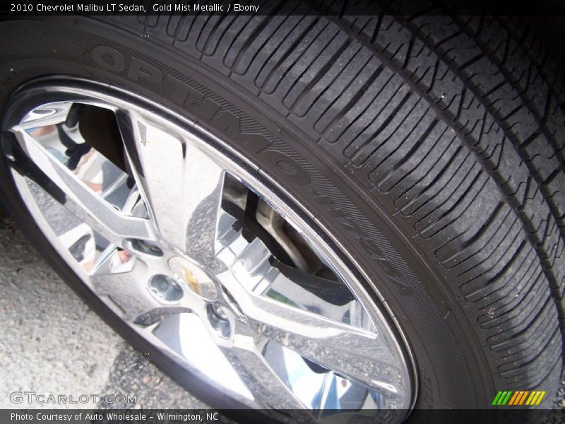 Gold Mist Metallic / Ebony 2010 Chevrolet Malibu LT Sedan