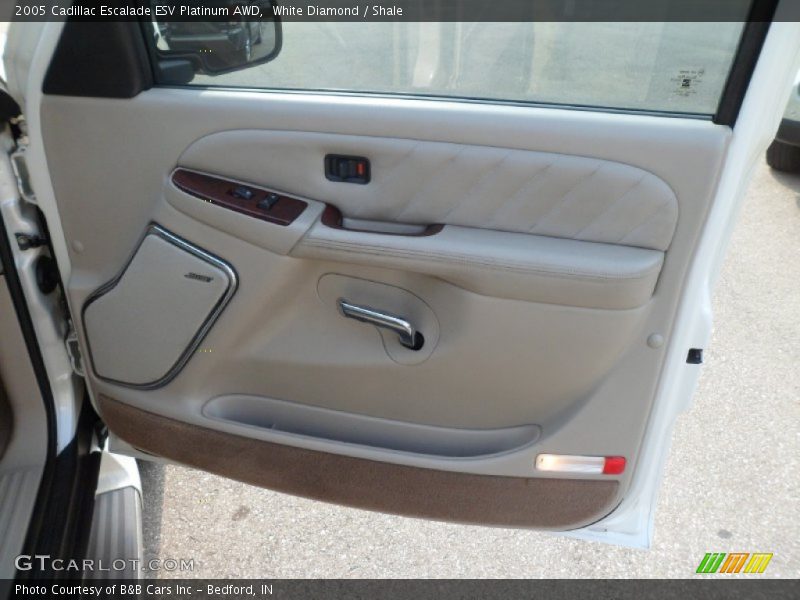 White Diamond / Shale 2005 Cadillac Escalade ESV Platinum AWD