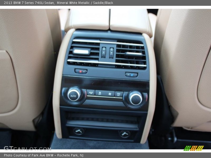 Mineral White Metallic / Saddle/Black 2013 BMW 7 Series 740Li Sedan