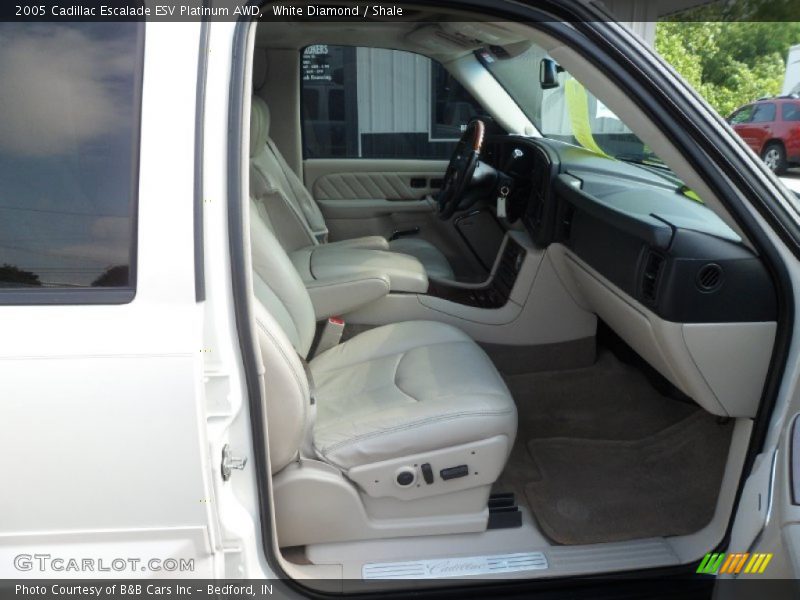 White Diamond / Shale 2005 Cadillac Escalade ESV Platinum AWD